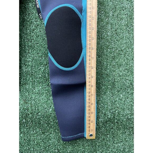 Vofiw Full Body Swimsuit Youth Kids Black Blue Zipper Back Size 10 - Picture 7 of 13